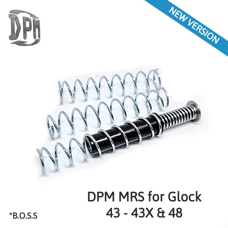Система гасіння віддачі DPM MRS для GLOCK 43-43X-48 9mm