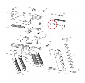 Втулка каналу ударника Eemann Tech для GLOCK