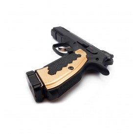Накладки Eemann Tech для CZ 75, CZ 75 TS, CZ SHADOW 2 латунні довгі 