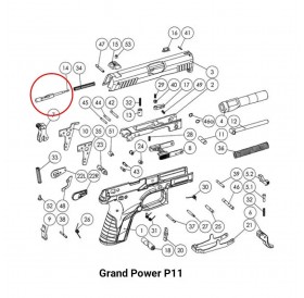 Ударник для Grand Power K100, P1, P11