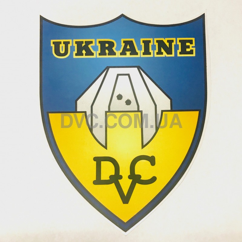 Набор автомобильных наклеек IPSC Ukraine