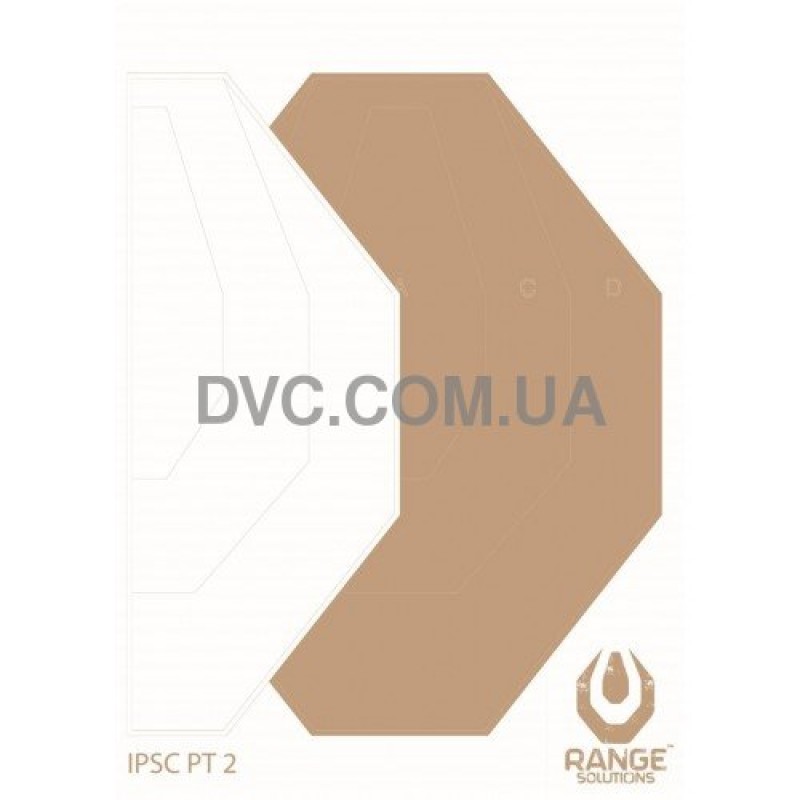 Мишень бумажная RS-IPSC-PT2 bok